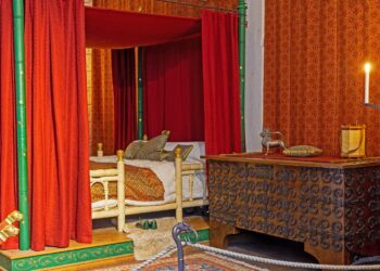 la costumbre de la Edad Media de dormir en armarios