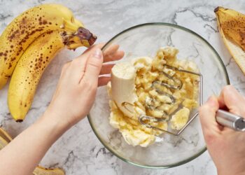 tomar un platano en el desayuno