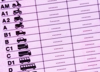 Te daran dos puntos mas en el carnet de conducir