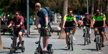 El seguro será obligatorio para patinetes y bicicletas