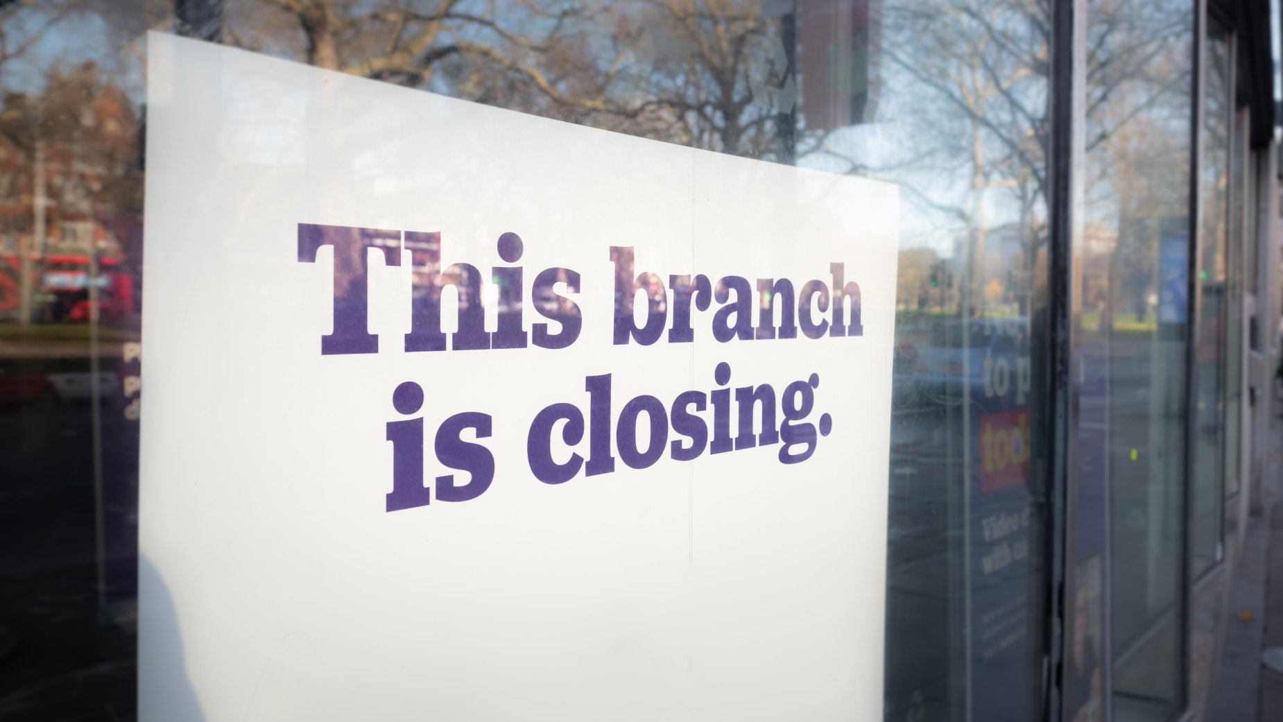 This week, major U.S. banks announced new closures