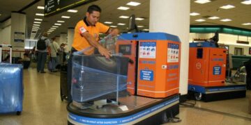 TSA—wrapping your suitcase in plastic does not prevent inspections, but it could save your luggage in China or the Philippines