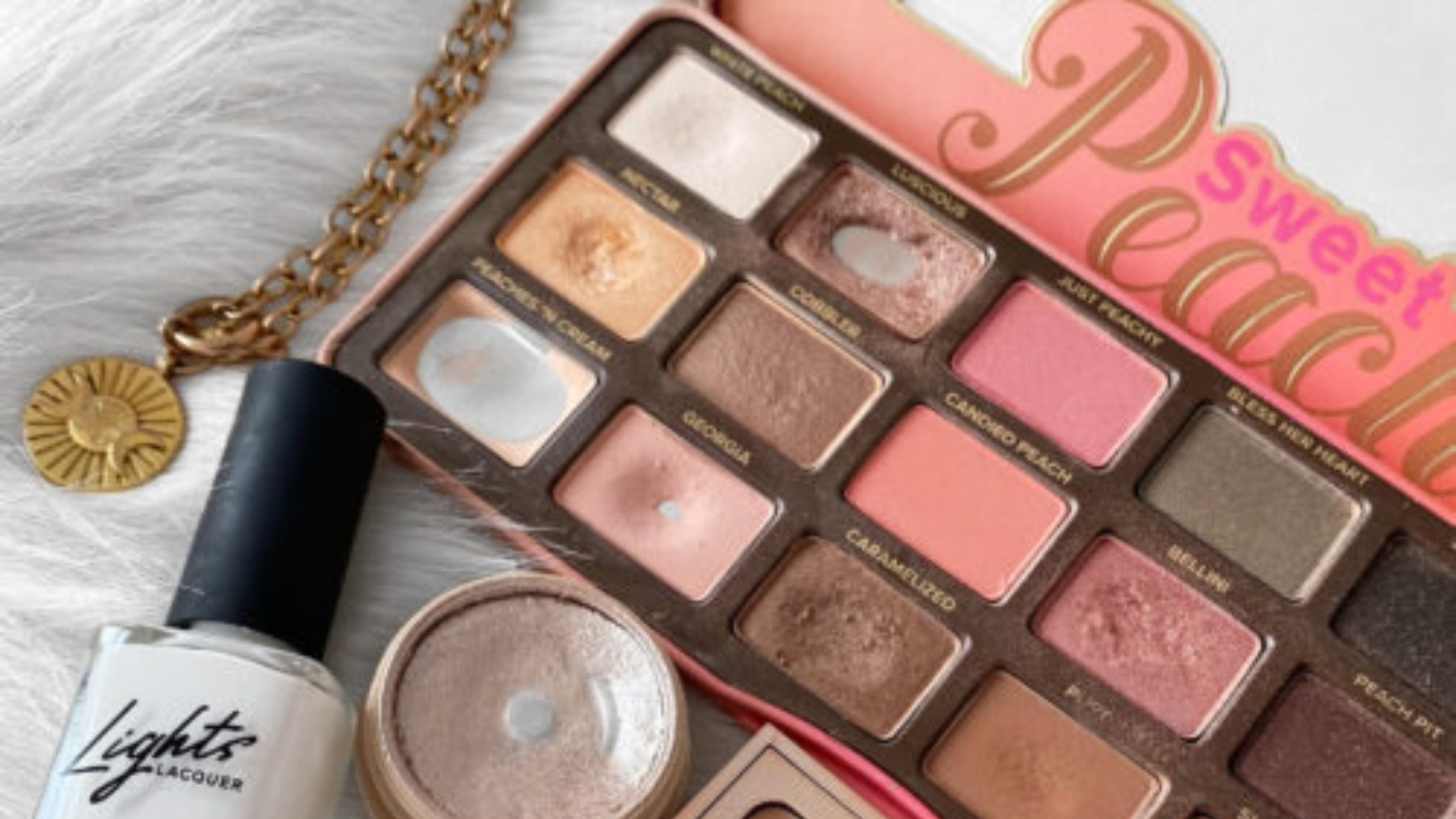 She opens a forgotten box at her parents' house and what she finds transports her straight to 2016—the palettes and makeup products that defined an entire generation.