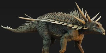 An armored dinosaur with giant spines fused to its bones has been found in Morocco—Spicomellus afer breaks all scientific conventions and leaves paleontologists speechless