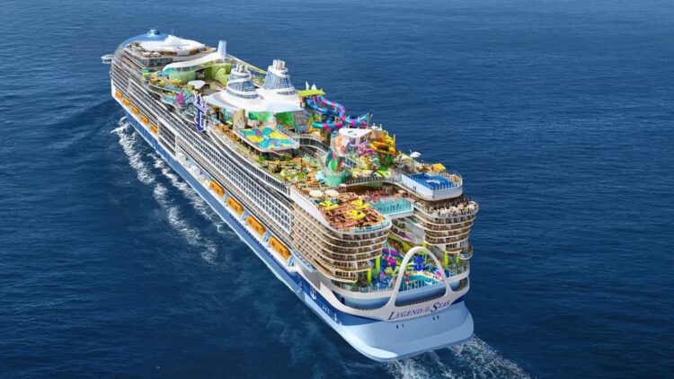 It's official—the Legend of the Seas, Royal Caribbean's new 250,000-ton mega cruise ship, is now afloat and promises to revolutionize tourism in the Mediterranean and Caribbean starting in 2026 1 It's official—the Legend of the Seas, Royal Caribbean's new 250,000-ton mega cruise ship, is now afloat and promises to revolutionize tourism in the Mediterranean and Caribbean starting in 2026