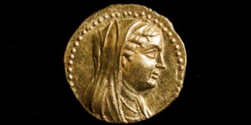 It's official—archaeologists have discovered a rare gold coin belonging to Queen Berenice II, minted over 2,200 years ago and found for the first time outside Egypt