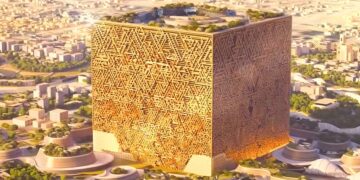 Goodbye to traditional skyscrapers—Saudi Arabia is already building The Mukaab, the giant cube that will be the largest building on the planet and can house 20 Empire State Buildings