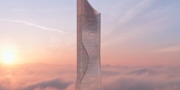 This is what the Tiger Sky Tower will look like, the building that promises to eclipse the Burj Khalifa and change Dubai's skyline forever