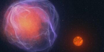 This is the red sphere discovered by NASA—a celestial body traveling at record speed that could change what we know about stars