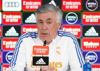 carlo ancelotti real madrid espanyol laliga santander 2021 22