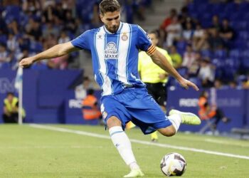 leandro cabrera espanyol rayo vallecano rcde stadium laliga santander 2022 23