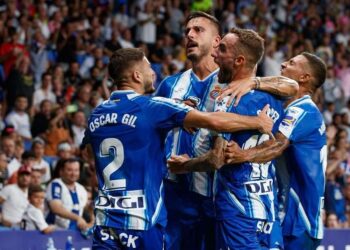 Espanyol celebración