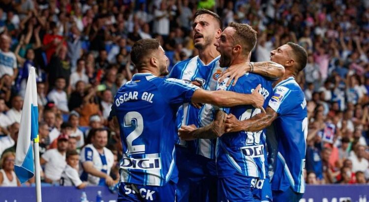 Espanyol celebración