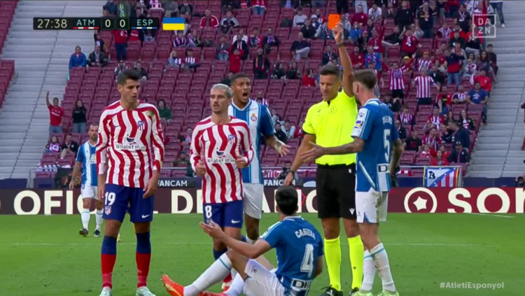 espanyol goles resultados expulsiones inferioridad numérica