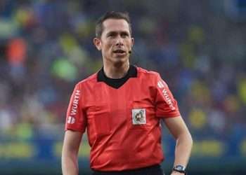 González González, asistente de VAR que ha perjudicado gravemente al Espanyol en dos ocasiones durante el mes de mayo.