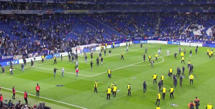 incidentres derbi espanyol fc barcelona