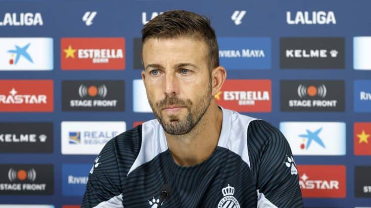 luis garcia joselu mato salida espanyol