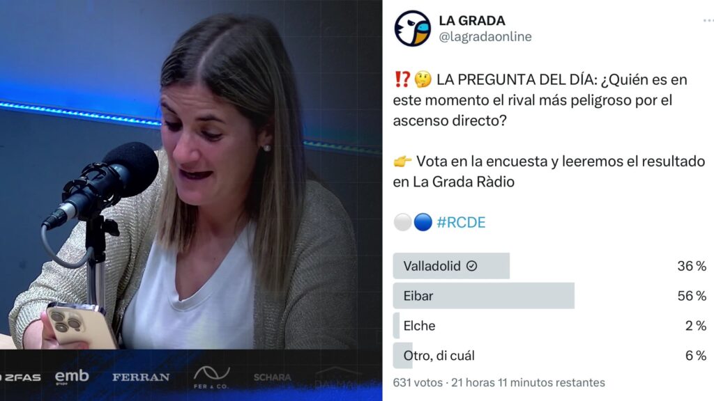 pregunta dia rival espanyol ascenso directo grada radio