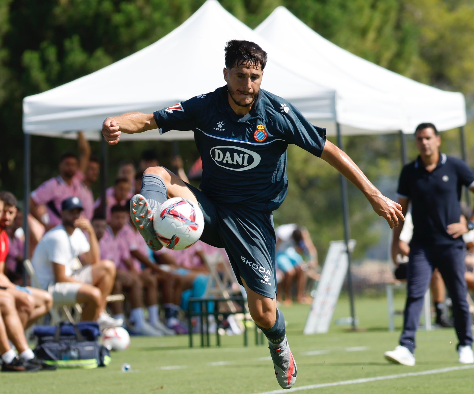 Álvaro Tejero Espanyol Girona Pretemporada