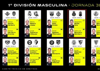 Designaciones RCD Espanyol j38 La Liga